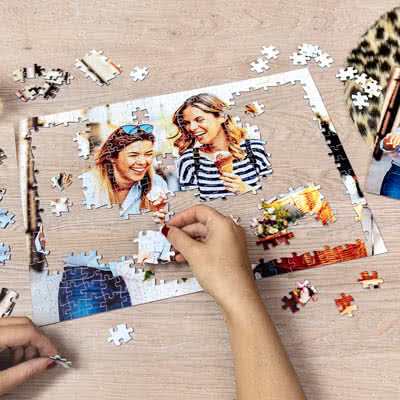 Puzzle avec vos photos de 24 à 500 pièces !